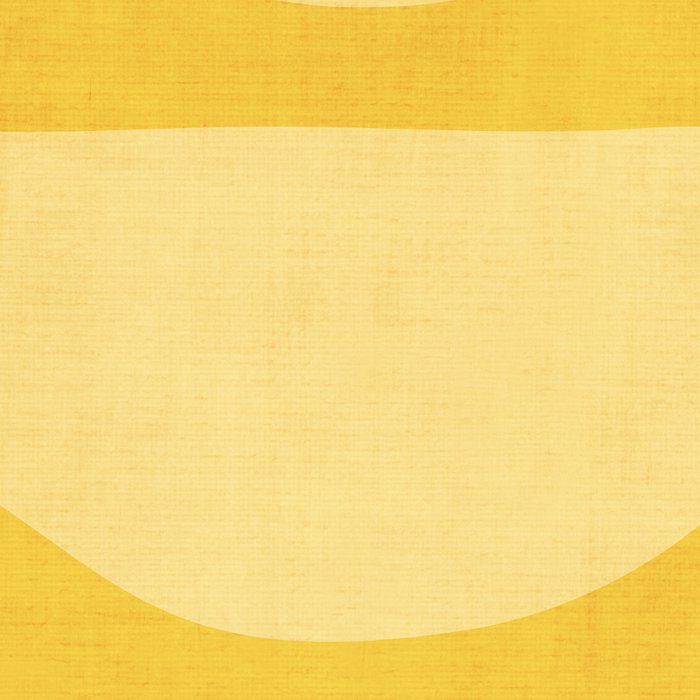 Yellow Tones Semicircles Minimalist Artwork Coffee Mug Gallery Image 2