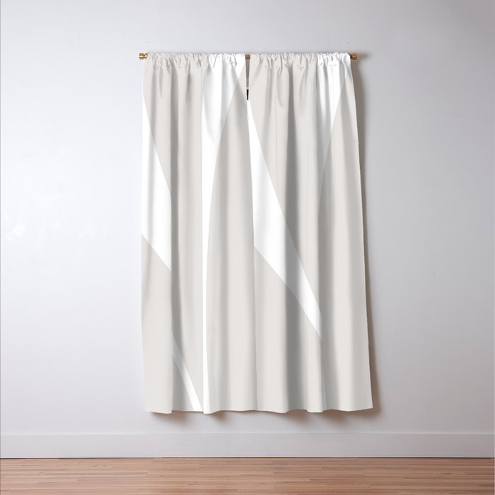 Minimalist Plant Abstract XLIII Window Curtain Gallery Image 3