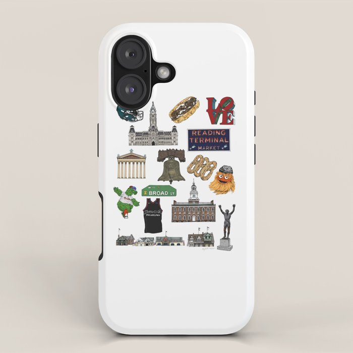 Philly Flash Sheet iPhone Case Gallery Image 1