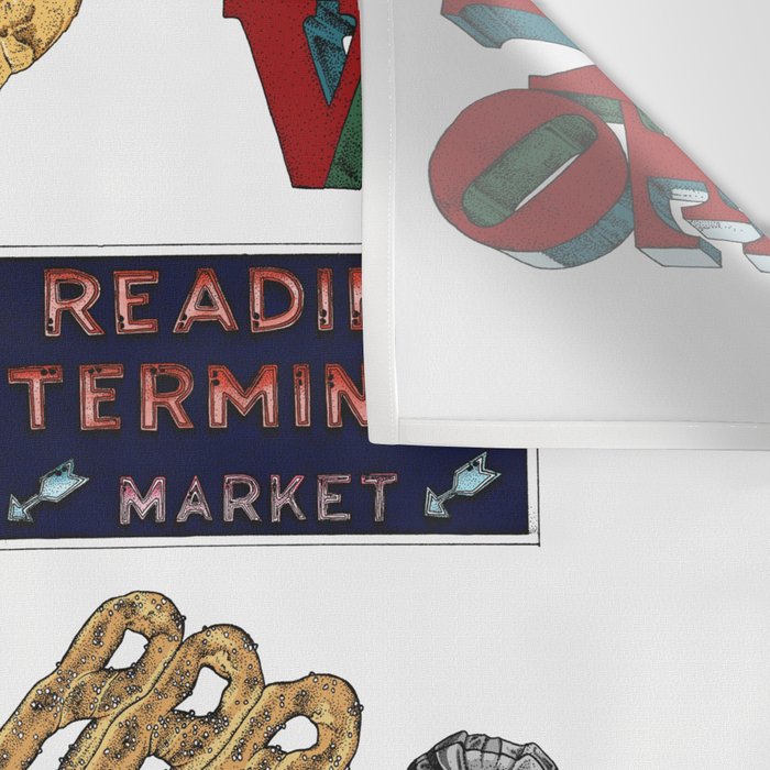 Philly Flash Sheet Wall Tapestry Gallery Image 3