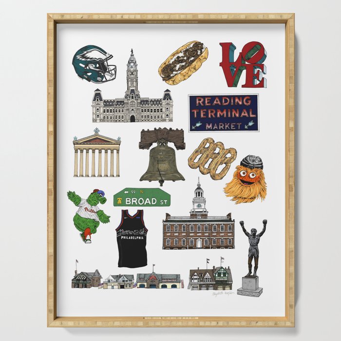 Philly Flash Sheet Serving Tray Gallery Image 1