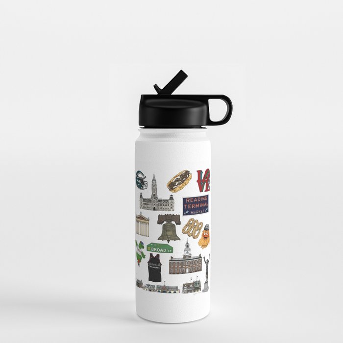 Philly Flash Sheet Water Bottle Gallery Image 1