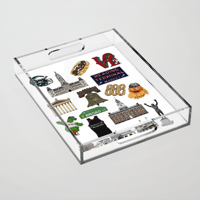 Philly Flash Sheet Acrylic Tray Gallery Image 1