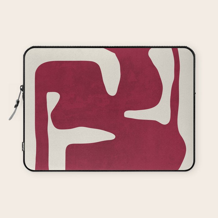 Modern Abstract Shapes 72 Laptop Sleeve Gallery Image 1