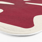 Modern Abstract Shapes 72 Bath Mat Gallery Image 3