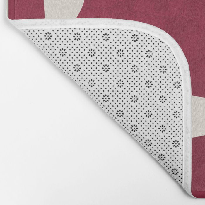 Modern Abstract Shapes 72 Bath Mat Gallery Image 2