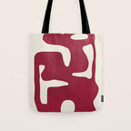 Modern Abstract Shapes 72 Tote Bag Gallery Image 1