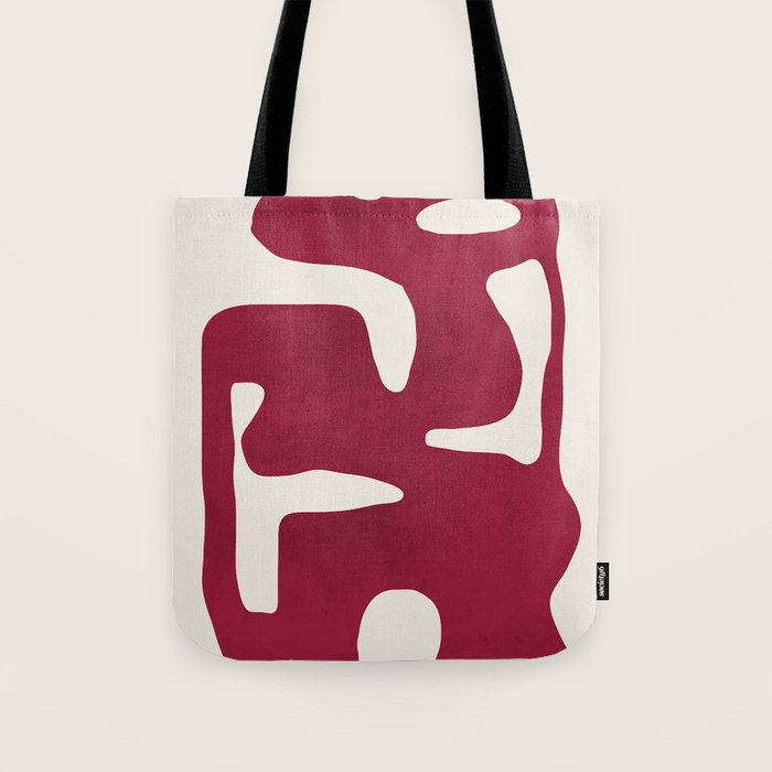 Modern Abstract Shapes 72 Tote Bag Gallery Image 1