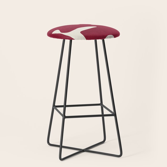 Modern Abstract Shapes 72 Stool Gallery Image 1