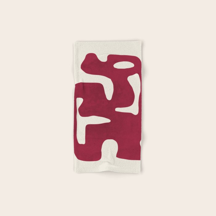 Modern Abstract Shapes 72 Bath Towel Gallery Image 1