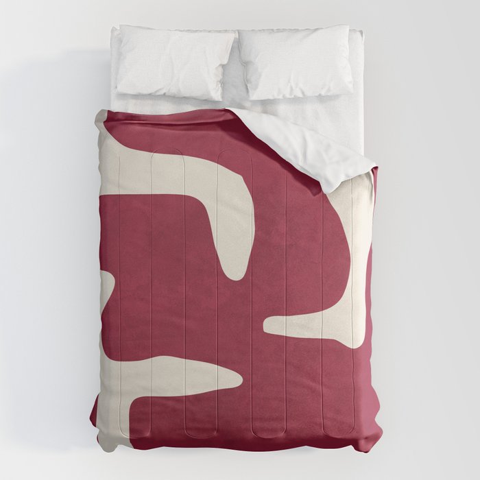 Modern Abstract Shapes 72 Comforter Gallery Image 6