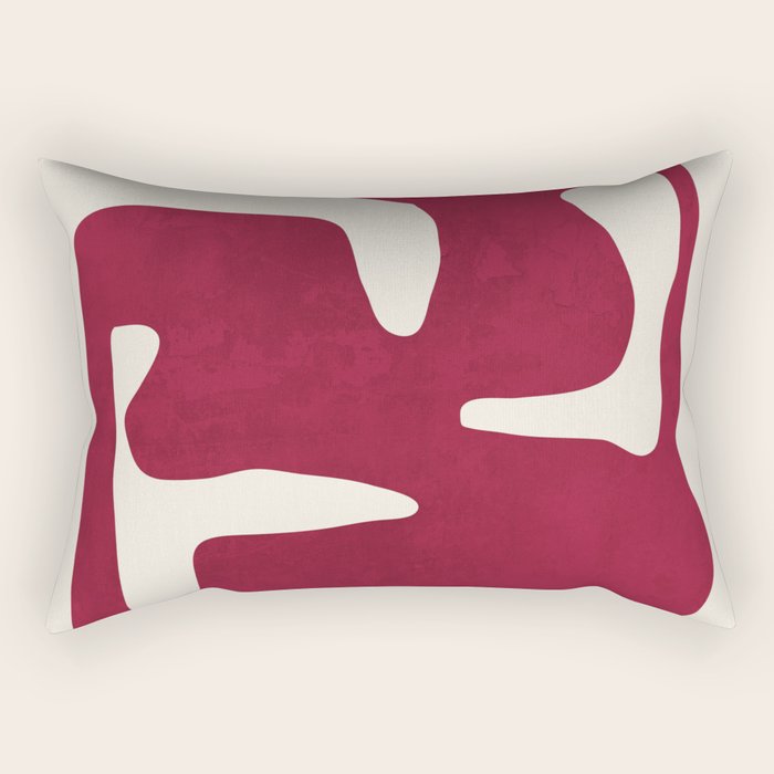 Modern Abstract Shapes 72 Rectangular Pillow Gallery Image 1