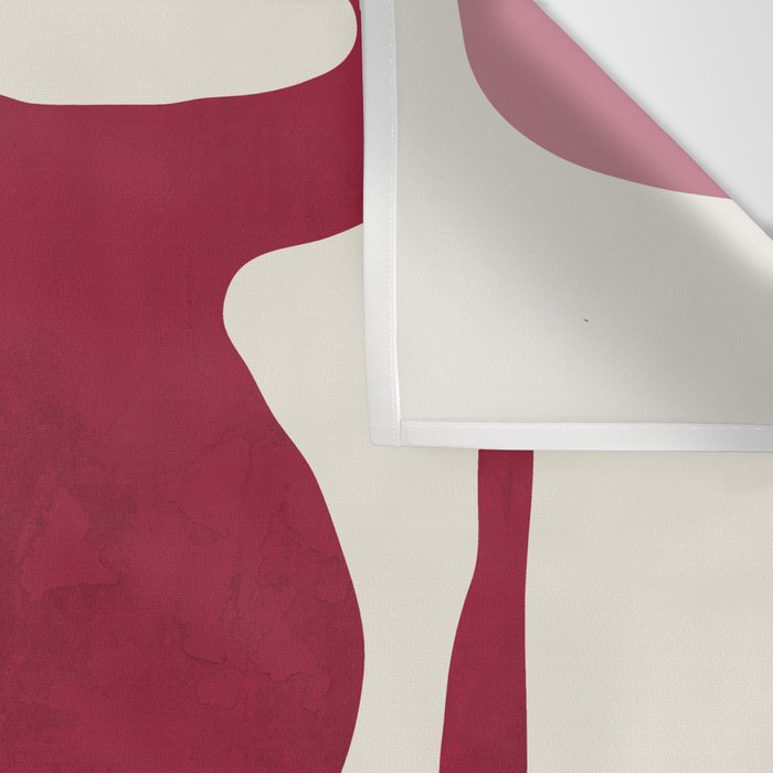 Modern Abstract Shapes 72 Wall Tapestry Gallery Image 3