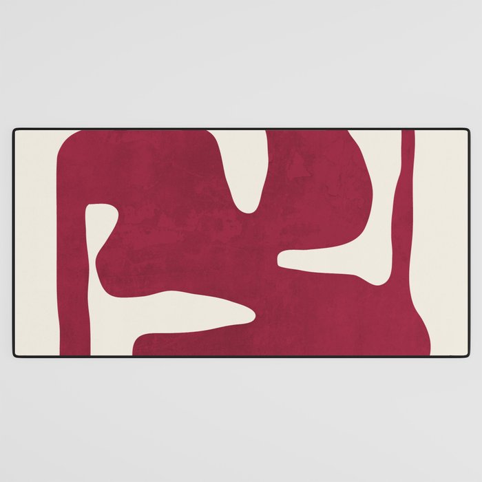Modern Abstract Shapes 72 Desk Mat Gallery Image 3