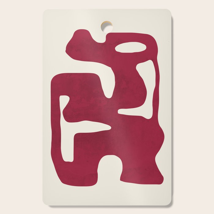 Modern Abstract Shapes 72 Cutting Board Gallery Image 1
