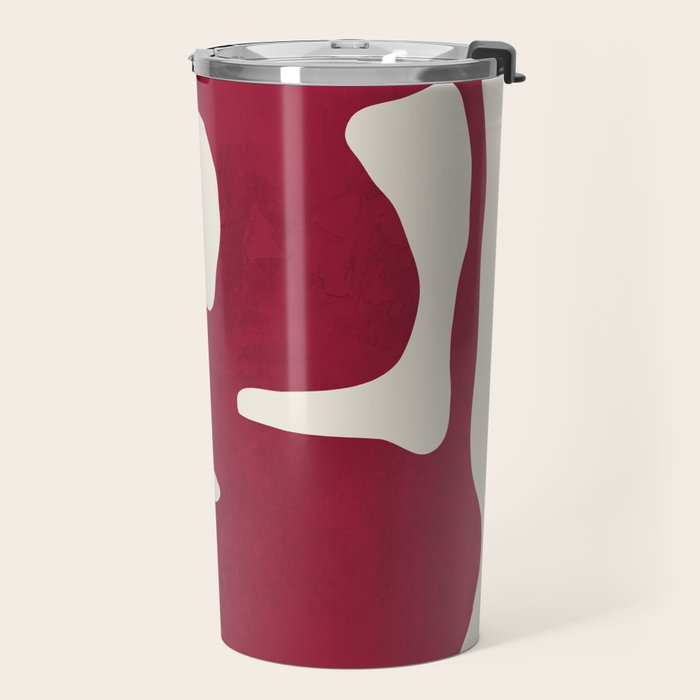 Modern Abstract Shapes 72 Travel Mug Gallery Image 2