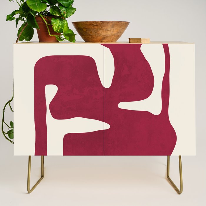 Modern Abstract Shapes 72 Credenza Gallery Image 1
