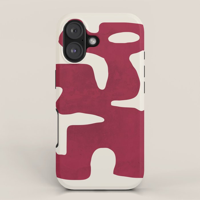 Modern Abstract Shapes 72 iPhone Case Gallery Image 1