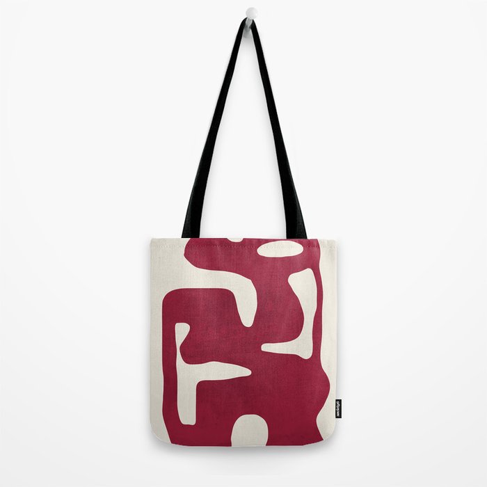 Modern Abstract Shapes 72 Tote Bag Gallery Image 2