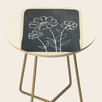Sketch Line Flowers 4 Side Table Gallery Image 2
