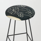 Sketch Line Flowers 4 Stool Gallery Image 2