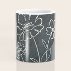 Sketch Line Flowers 4 Coffee Mug Gallery Image 4