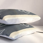 Sketch Line Flowers 4 Pillow Sham Gallery Image 3