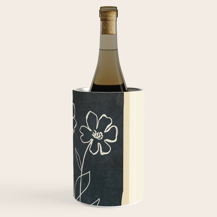 Sketch Line Flowers 4 Wine Chiller Gallery Image 3