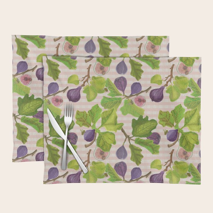 Fig Branches Placemat Gallery Image 1