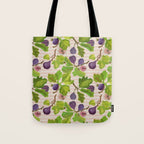 Fig Branches Tote Bag Gallery Image 1