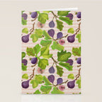 Fig Branches Stationery Card Gallery Image 2
