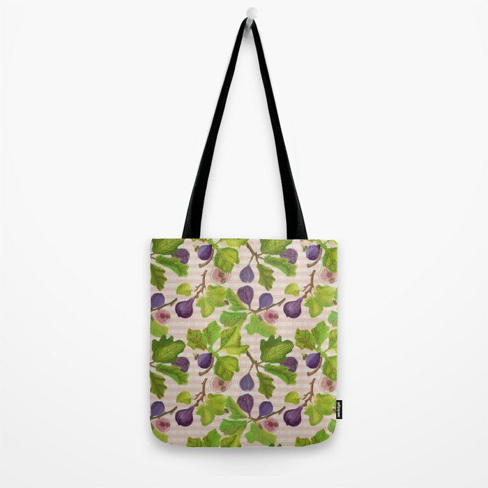 Fig Branches Tote Bag Gallery Image 2