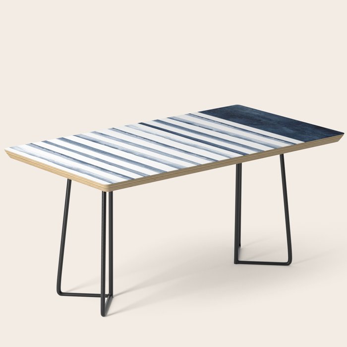 Stripes | Watercolor Pattern Coffee Table Gallery Image 1