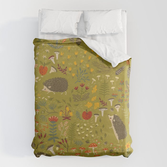 Hedgehog Meadow Duvet Cover Gallery Image 6