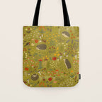 Hedgehog Meadow Tote Bag Gallery Image 1