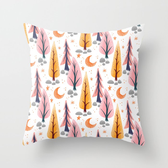 October Moon Throw Pillow Gallery Image 6