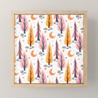 October Moon Mini Art Print Gallery Image 1