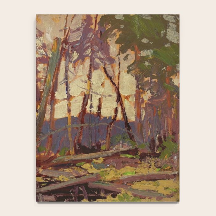 Tom Thomson Burnt Country, Evening 1914 Canadian Landscape Artist Notebook Gallery Image 4