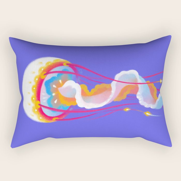 Jellyfish Rectangular Pillow Gallery Image 2