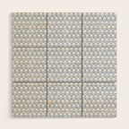 Indigo Stars Wood Wall Art Gallery Image 1