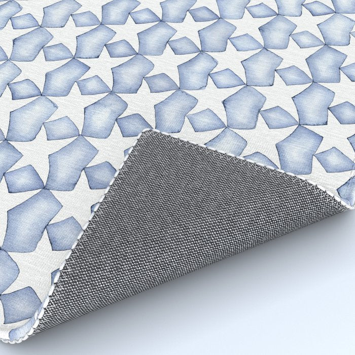 Indigo Stars Rug Gallery Image 4