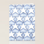 Indigo Stars Stationery Card Gallery Image 2