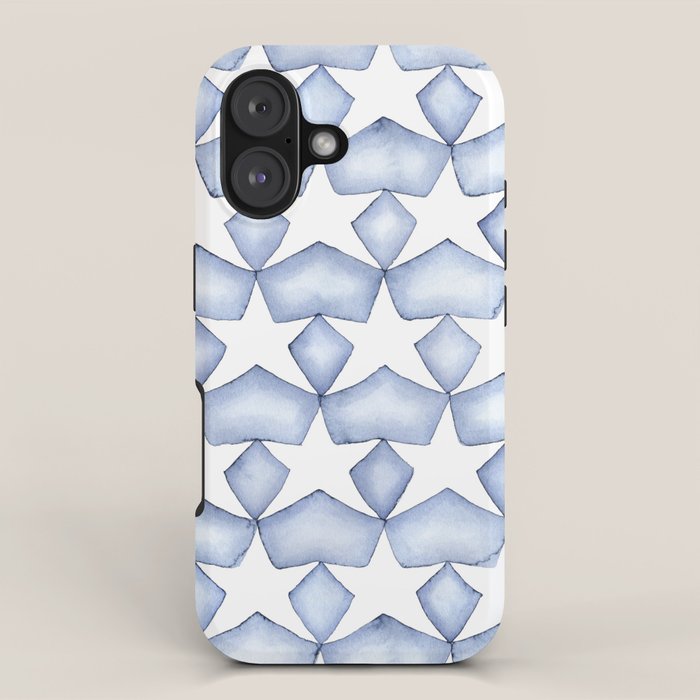 Indigo Stars iPhone Case Gallery Image 1