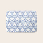 Indigo Stars Bath Mat Gallery Image 1