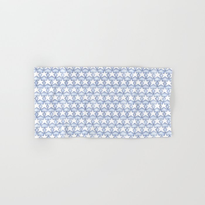 Indigo Stars Bath Towel Gallery Image 1