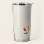 Abstract Cafe Stillness Travel Mug Gallery Image 1