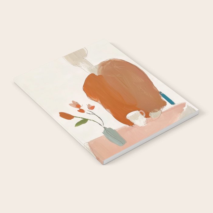 Abstract Cafe Stillness Notebook Gallery Image 2