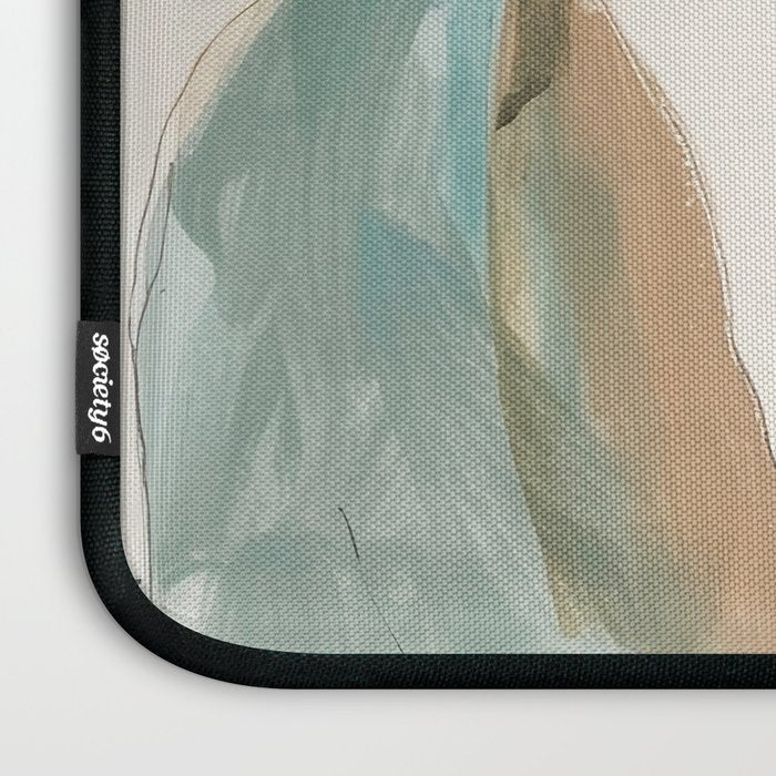 Abstract Cafe Stillness Laptop Sleeve Gallery Image 3