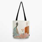 Abstract Cafe Stillness Tote Bag Gallery Image 2