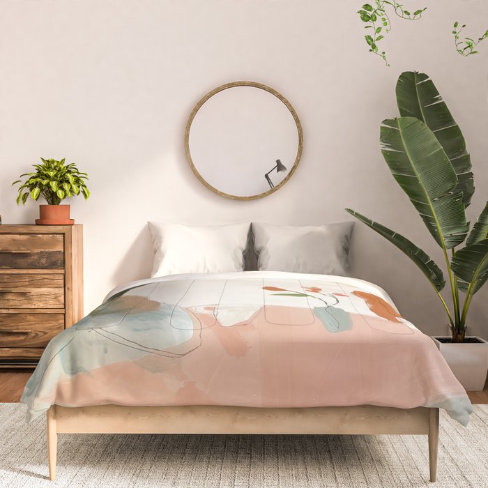 Abstract Cafe Stillness Comforter Gallery Image 3